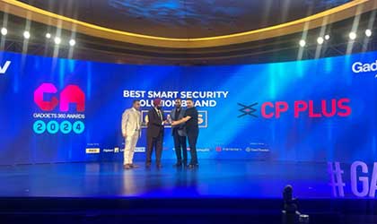 CP PLUS Recognized as the Best Smart Security Brand 2024 by Gadgets 360 and NDTV